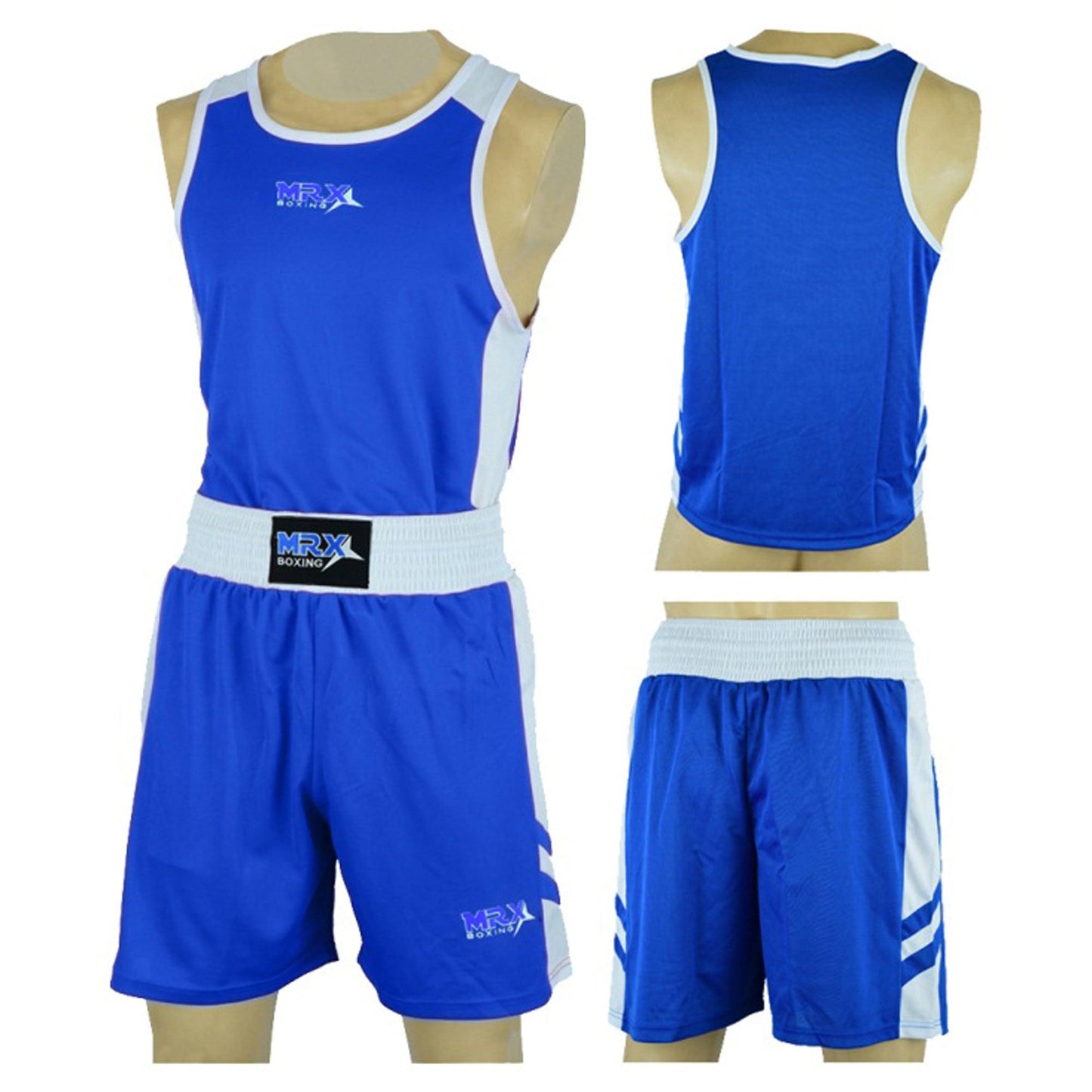 MRX Men's Boxing Uniform set for Training or Fighting Jersey & Shorts All Sizes