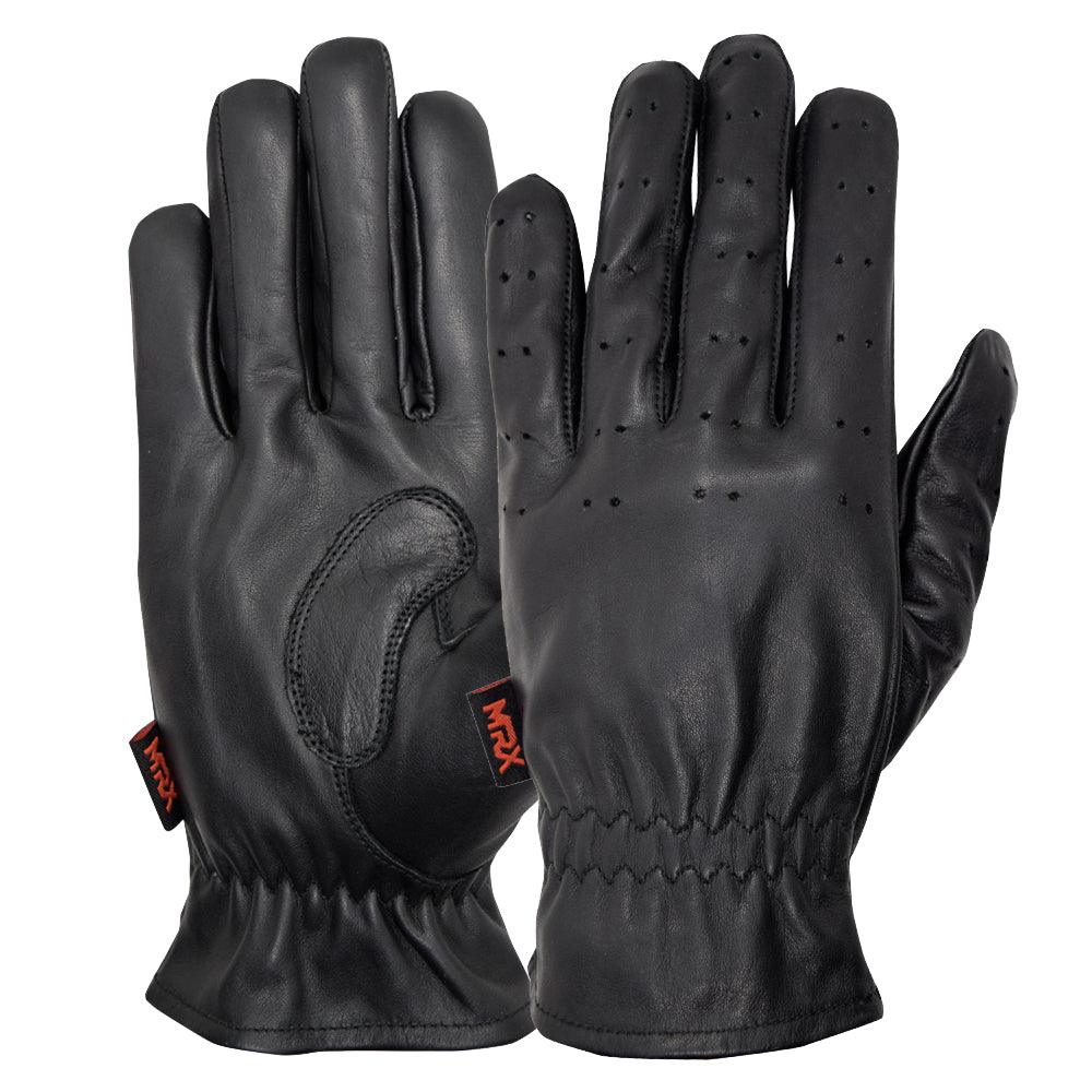 MRX Driving Gloves Basic Soft Cofferse Outdoor Glove Goat Leather Full Finger - MRX Products