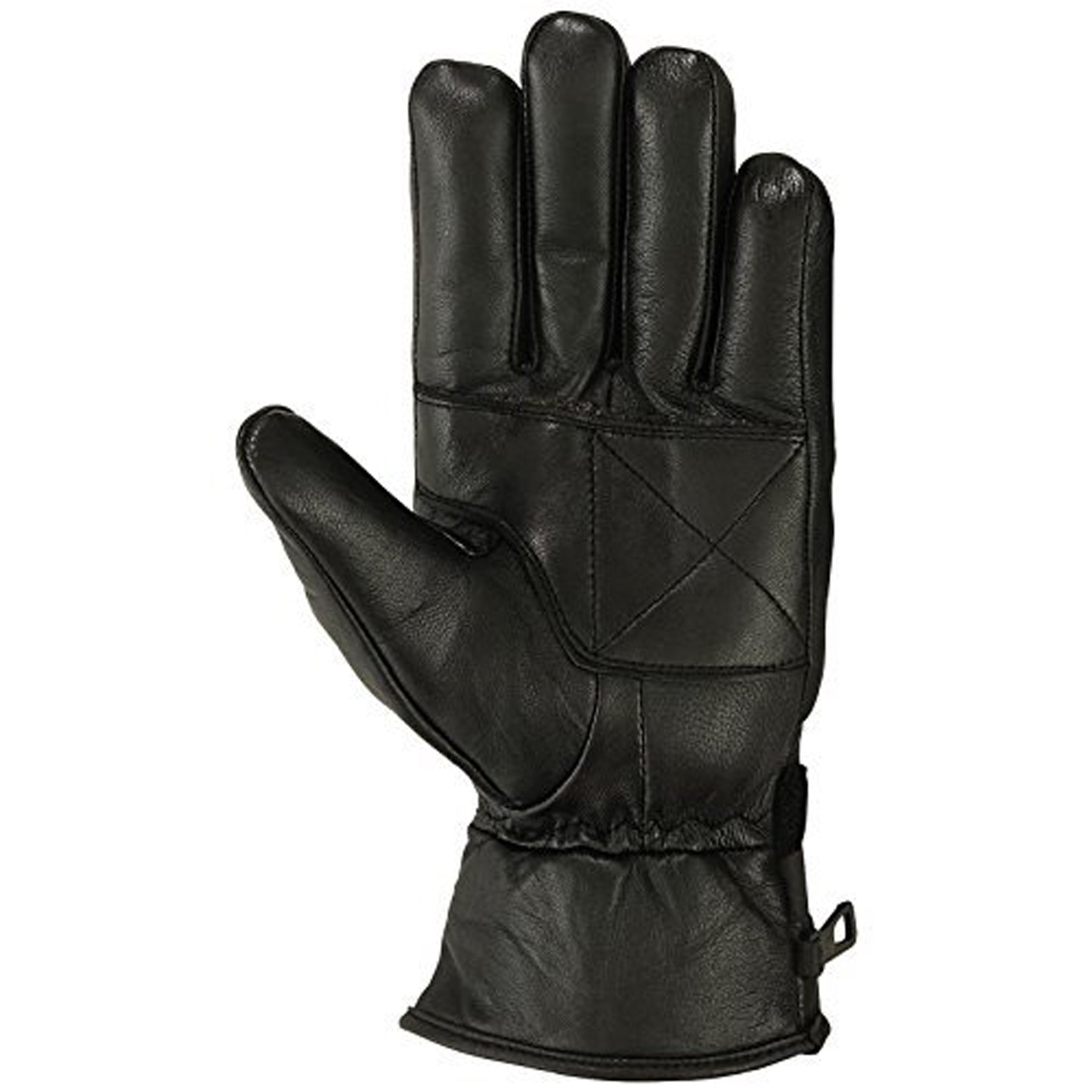 Mens Warm Winter Cold Weather Glove Leather Motorcycle Gloves Thermal Linning