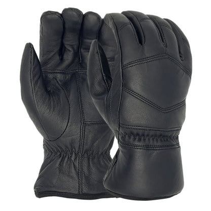 Mens Warm Winter Cold Weather Glove Leather Motorcycle Gloves Thermal Linning