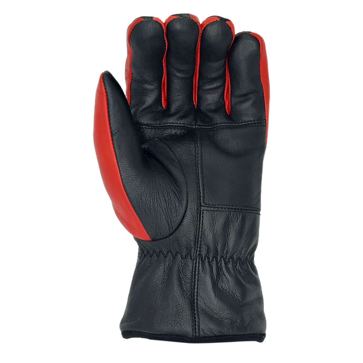 Mens Warm Winter Cold Weather Glove Leather Motorcycle Gloves Thermal Linning