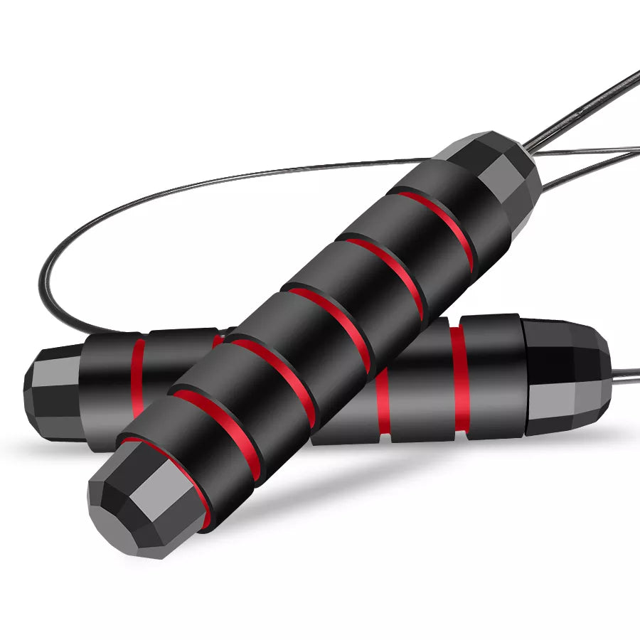 MRX Rapid Speed Jump Rope Steel Wire Skipping Rope Exercise Adjustable Jumping Rope Fitness Workout Training Home Sport Equipment