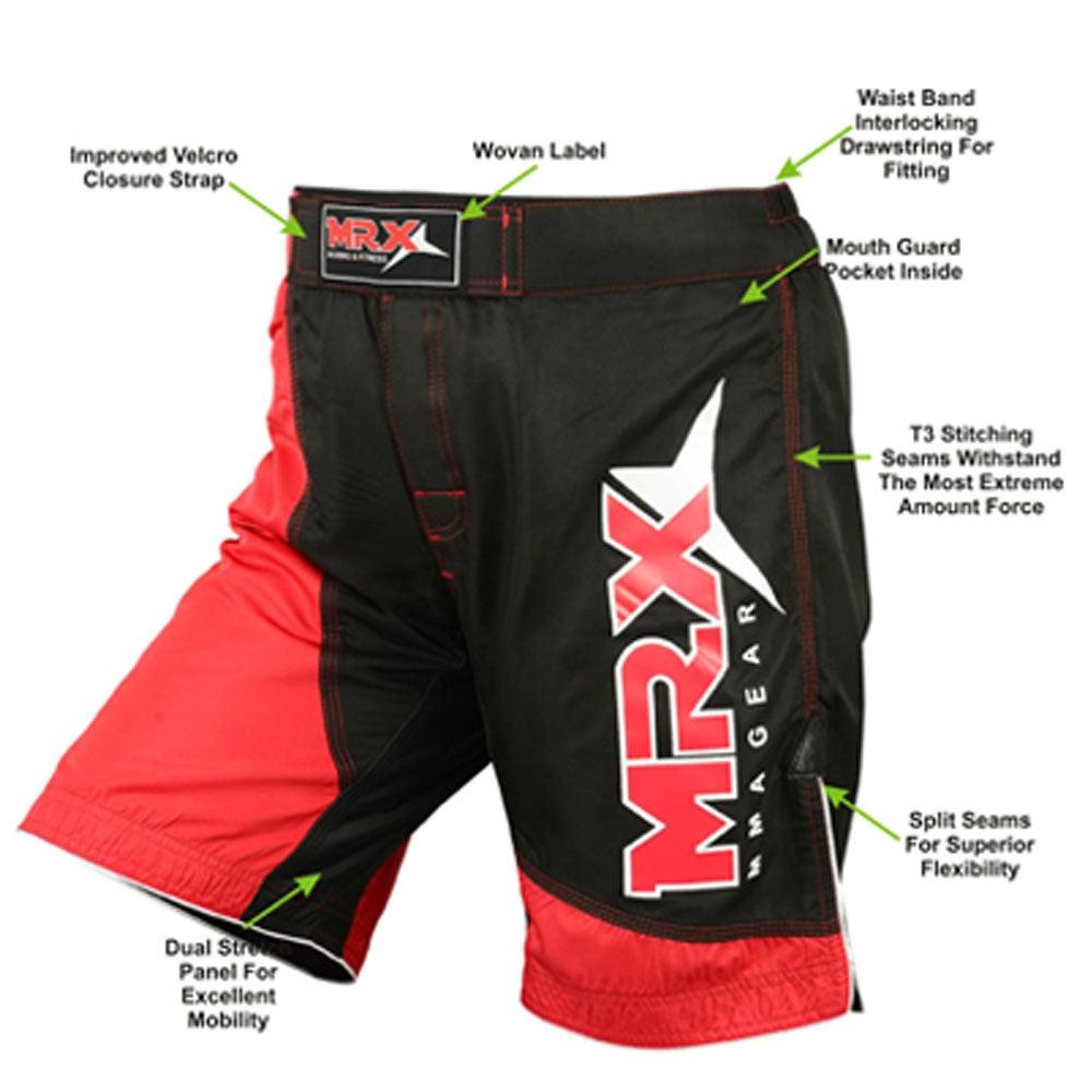 MRX Men's Mma Grappling Fight Shorts Ufc Fighting Short 1110