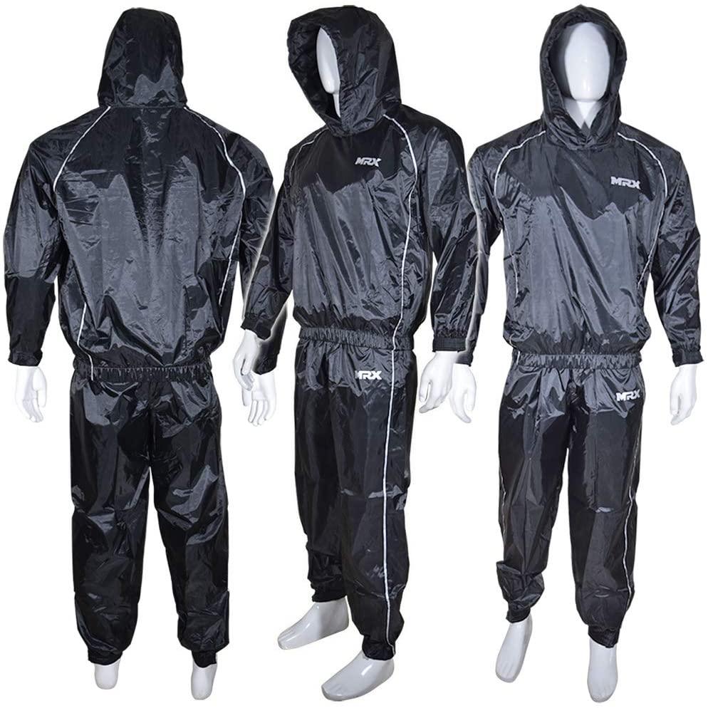 MRX Mens Sauna Sweat Suit Weight Loss Slimming Gym Training Boxing MMA - MRX Products