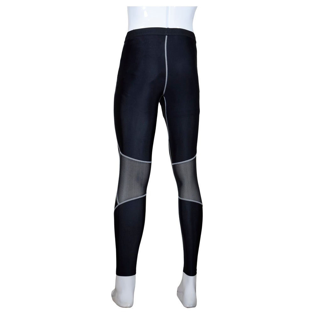 MRX Men's Compression Trouser Pant Base Layer Active Wear Black-Gray