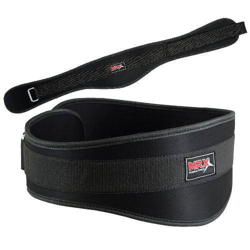 Weight Lifting Belt For Gym Workout Back Support 6" Wide Men & Women - MRX Products