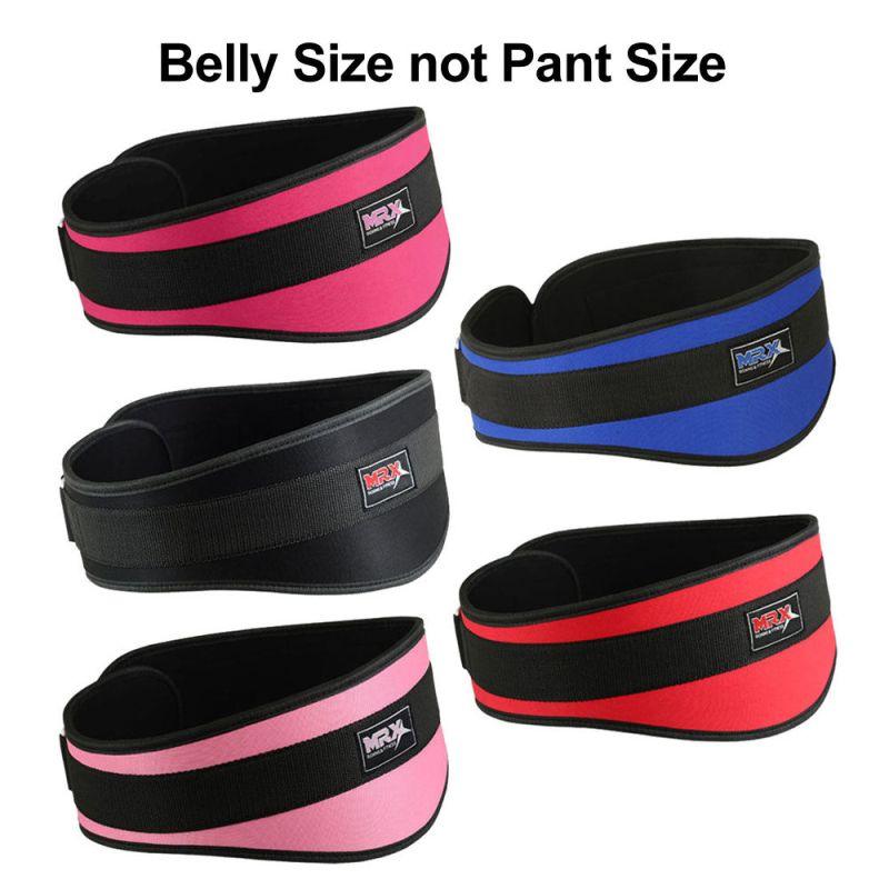 Weight Lifting Belt For Gym Workout Back Support 6" Wide Men & Women - MRX Products