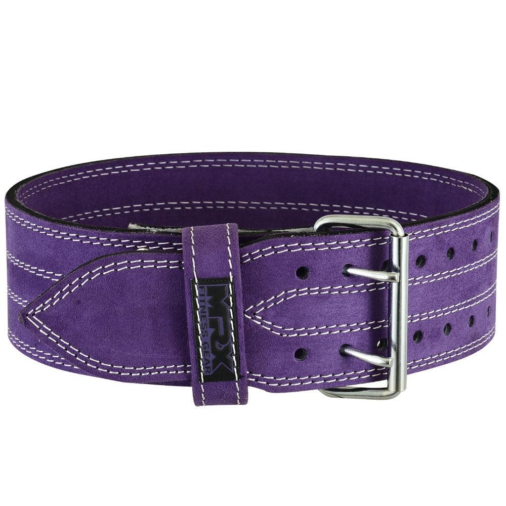 MRX Power Weight Lifting Belts 4" Wide For Men & Women Pink Purple - MRX Products