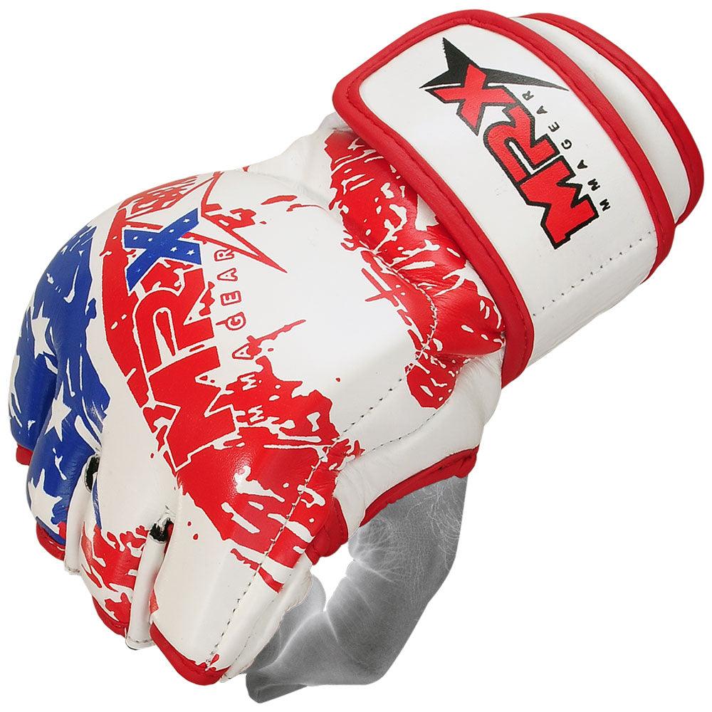 MRX Mma Fight Grappling Gloves Us Flag Glove