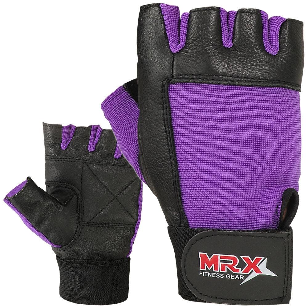 MRX Women's Weightlifting Gloves Gym Workout Training Glove 2602-pur - MRX Products