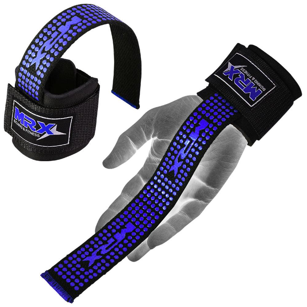 MRX Weight Lifting Bar Straps With Wrist Wraps Heavy Duty Bodybuilding Workout Gym Strap - MRX Products