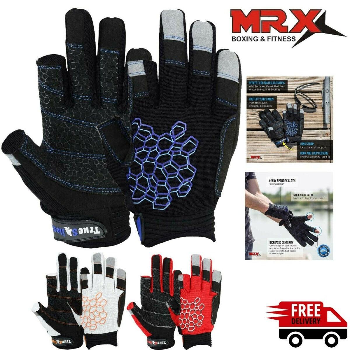 Sailing Gloves 2 Cut Fingers Unisex For Kayaking, Water Sports 8683 - MRX Products