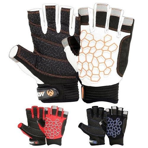 Sailing Gloves With Sticky Palm 3-4 Cut Fingers Kayaking & More Unisex - MRX Products