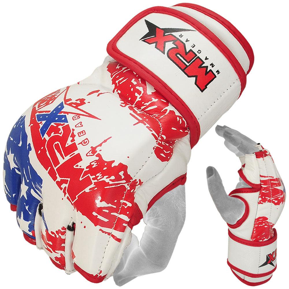 MRX Mma Fight Grappling Gloves Us Flag Glove