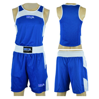 MRX Men's Boxing Uniform set for Training or Fighting Jersey & Shorts All Sizes