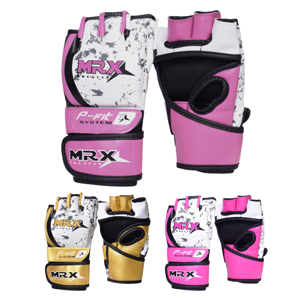 MRX MMA Womens Fight Gloves Grappling Boxing Training Cage Fight