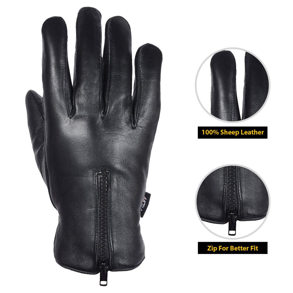 men's warm winter dress and work gloves thermal lining genuine leather MRX Products men's warm winter dress and work gloves thermal lining genuine leather MRX Products