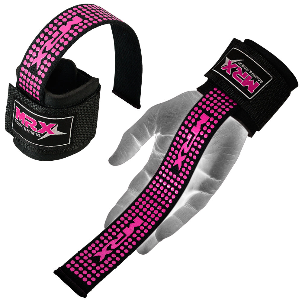 Mrx Weight Lifting Bar Straps With Wrist Wraps Bodybuilding Gym Workout MRX Products