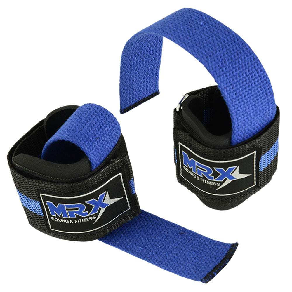 MRK Weight Lifting Hooks With Wrist Straps – Gym Bar Support & Deadlift Gloves – Unisex
