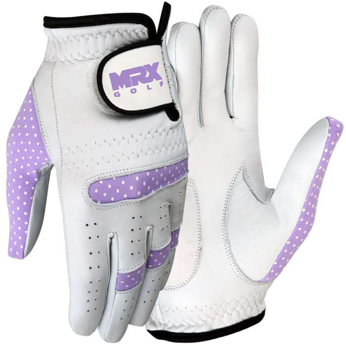 MRX Women's Golf Gloves Left & Right Hand Cabretta Leather Golfer Glove