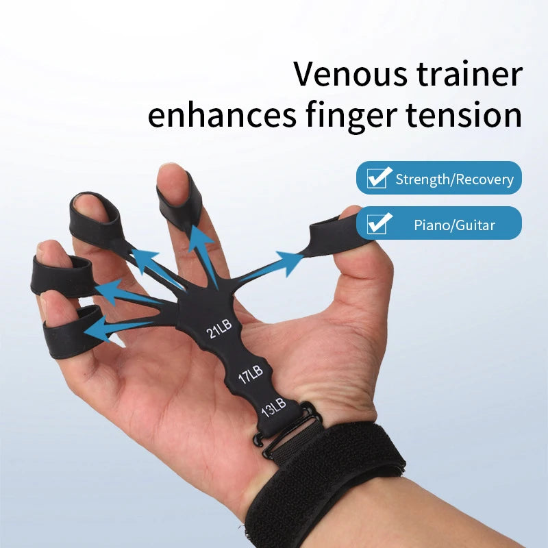 Boost Your Hand Strength with Our Silicone Grip Trainer - Perfect for Exercise and Arthritis Relief