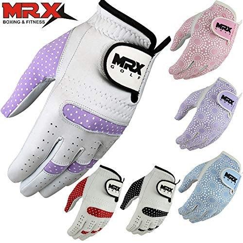 MRX Women's Golf Gloves Left Hand Cabretta Leather Golfer Glove - MRX Products 