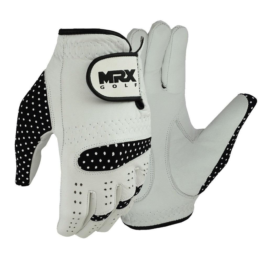 MRX Women's Golf Gloves Left Hand Cabretta Leather Golfer Glove