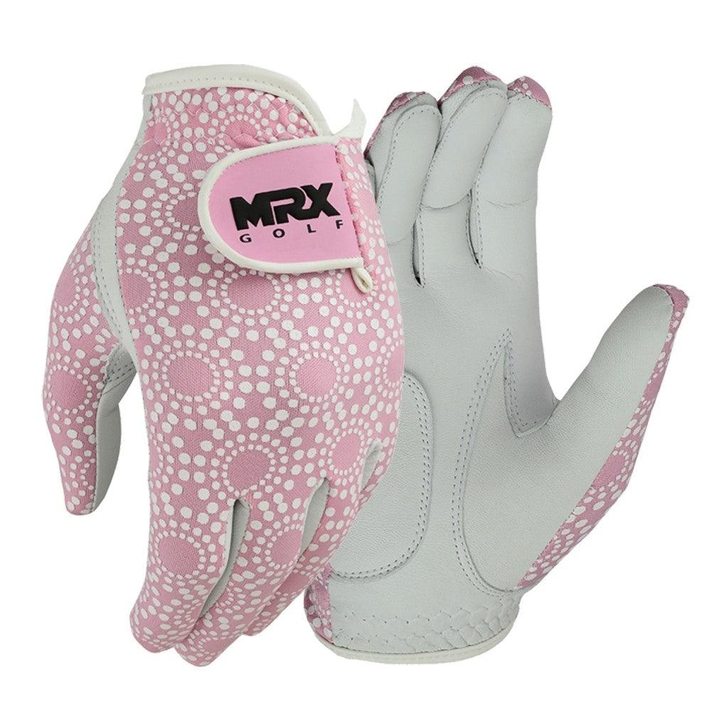 MRX Women's Golf Gloves Left Hand Cabretta Leather Golfer Glove - MRX Products 