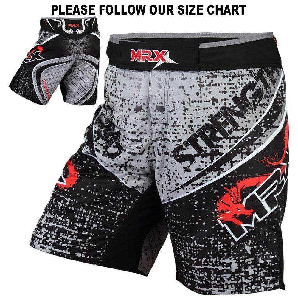 MRX Mma Fighting Shorts Black Hydra-mma-shorts-1116