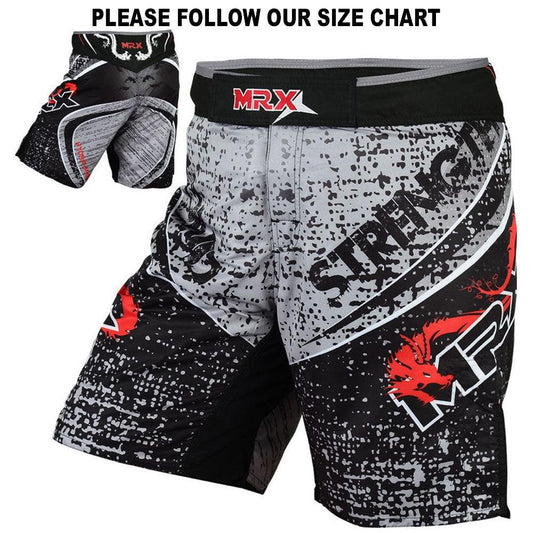 MRX Mma Fighting Shorts Black Hydra-mma-shorts-1116 - MRX Products 