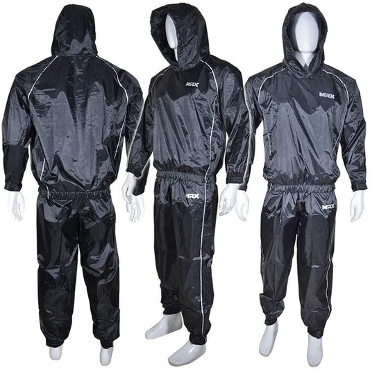 MRX Mens Sauna Sweat Suit Weight Loss Slimming Gym Training Boxing MMA - MRX Products 