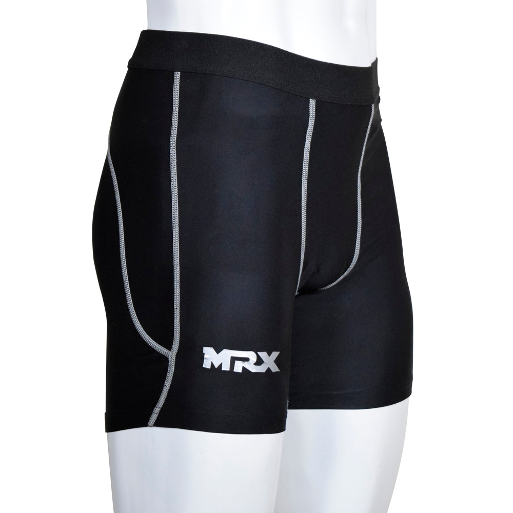 MRX Men’s Compression Shorts Running  Gym Sports Fitness Active Wear