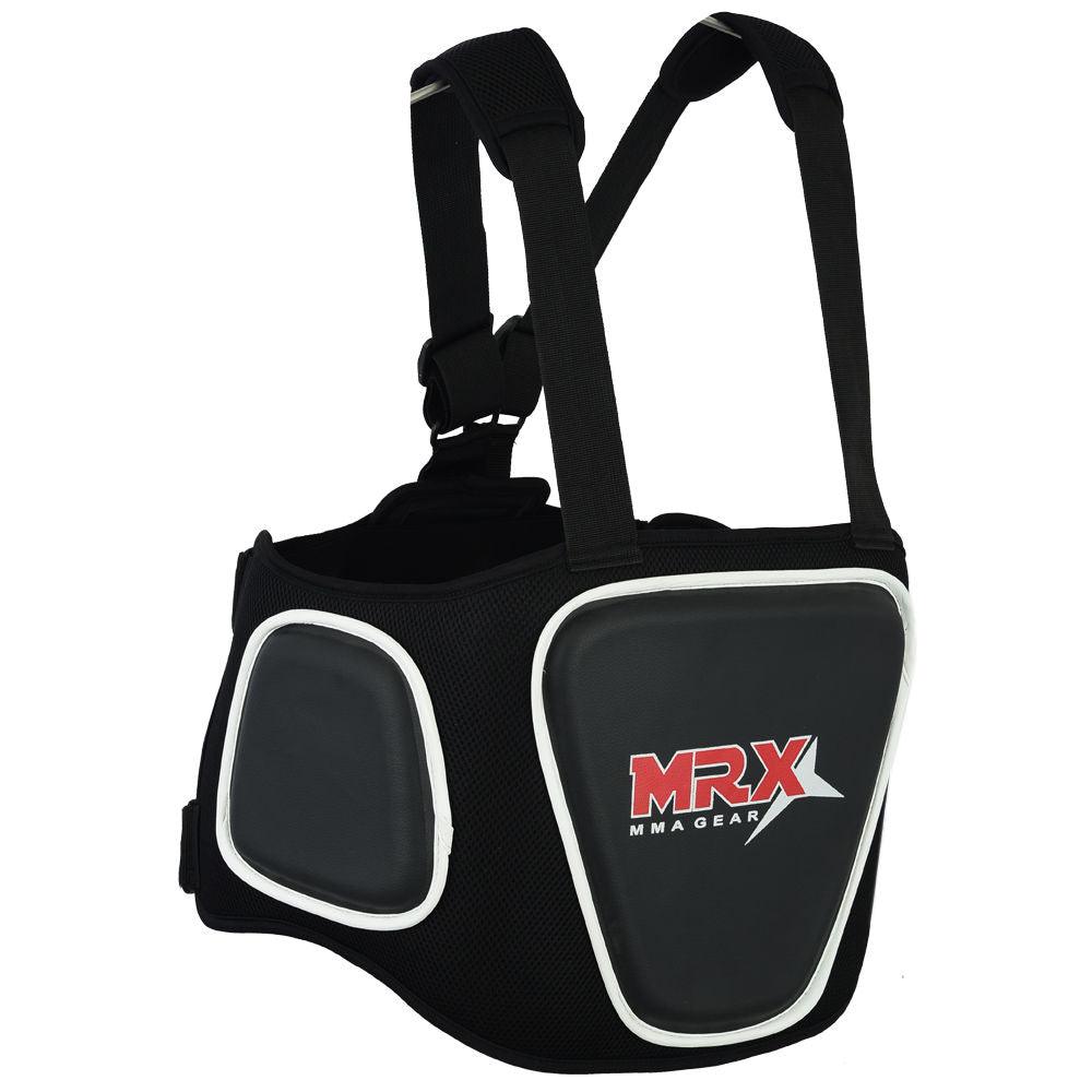 MRX Belly Pad Protector Body Armour Abdominal Guards Mma Boxing Ufc Black Guard - MRX Products 