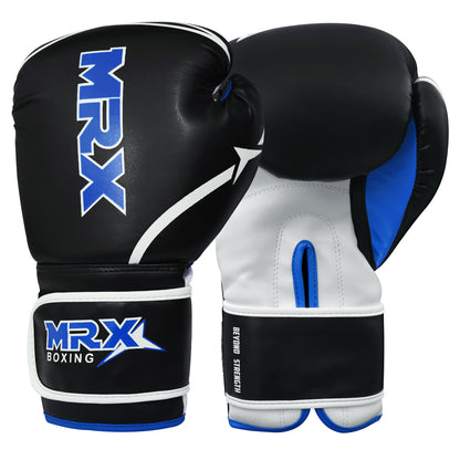 MRX Boxing Gloves Fighting Sparring Training Adult Junior Black Red Blue