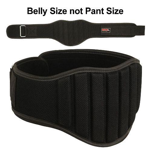 Weight Lifting Belt For Gym Workout 8" Wide - Lumber Back Support All Sizes