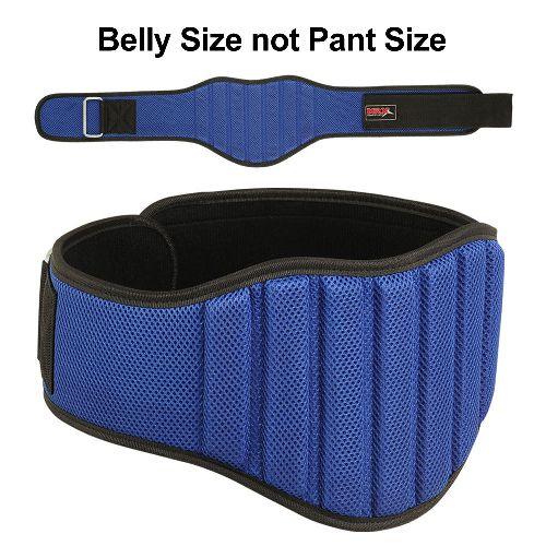 Weight Lifting Belt For Gym Workout 8" Wide - Lumber Back Support All Sizes - MRX Products 