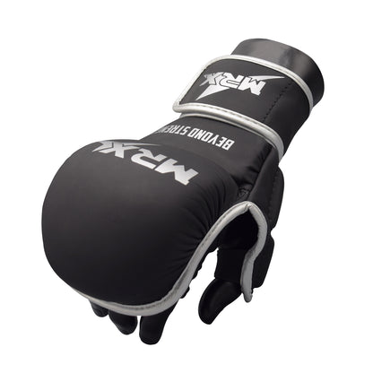 MRX Boxing Sparring Shooter Gloves 7 oz 2524-SLV-S-M