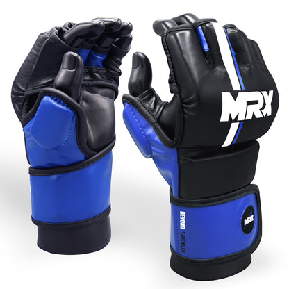 MRX MMA Mens Grappling Gloves with Thumb Protection for Fight Training