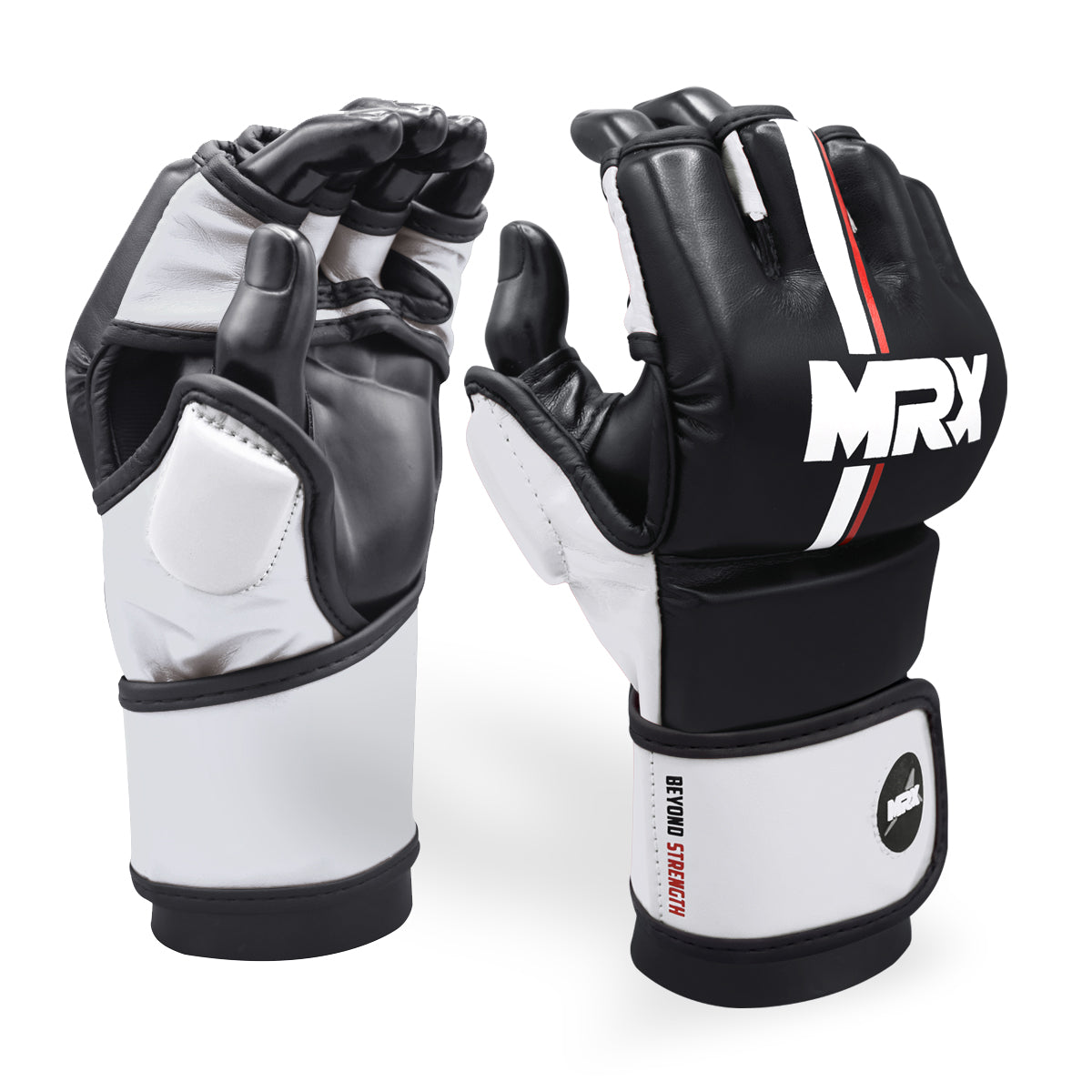 MRX MMA Mens Grappling Gloves with Thumb Protection for Fight Training