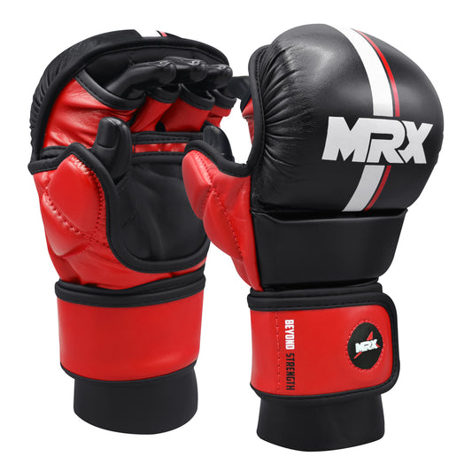 MRX Boxing Sparring Shooter Gloves 7 oz 2526-BR-S-M