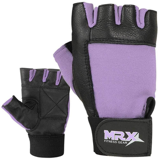 MRX Women's Weight Lifting Gloves Gym Workout Glove 2602-lav