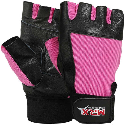 MRX Women's Weightlifting Gloves Gym Workout Lifting Glove 2602-pnk - MRX Products 