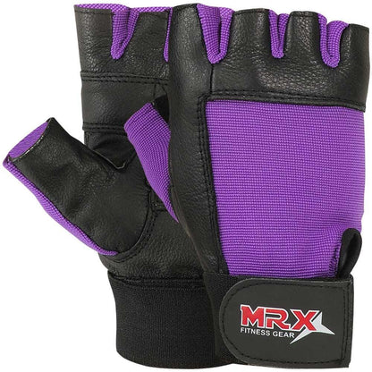 MRX Women's Weightlifting Gloves Gym Workout Training Glove 2602-pur