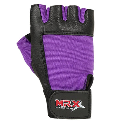 MRX Women's Weightlifting Gloves Gym Workout Training Glove 2602-pur - MRX Products 