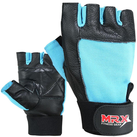 MRX Weightlifting Training Gloves Gym Workout Glove Unisex 2602-sky - MRX Products 