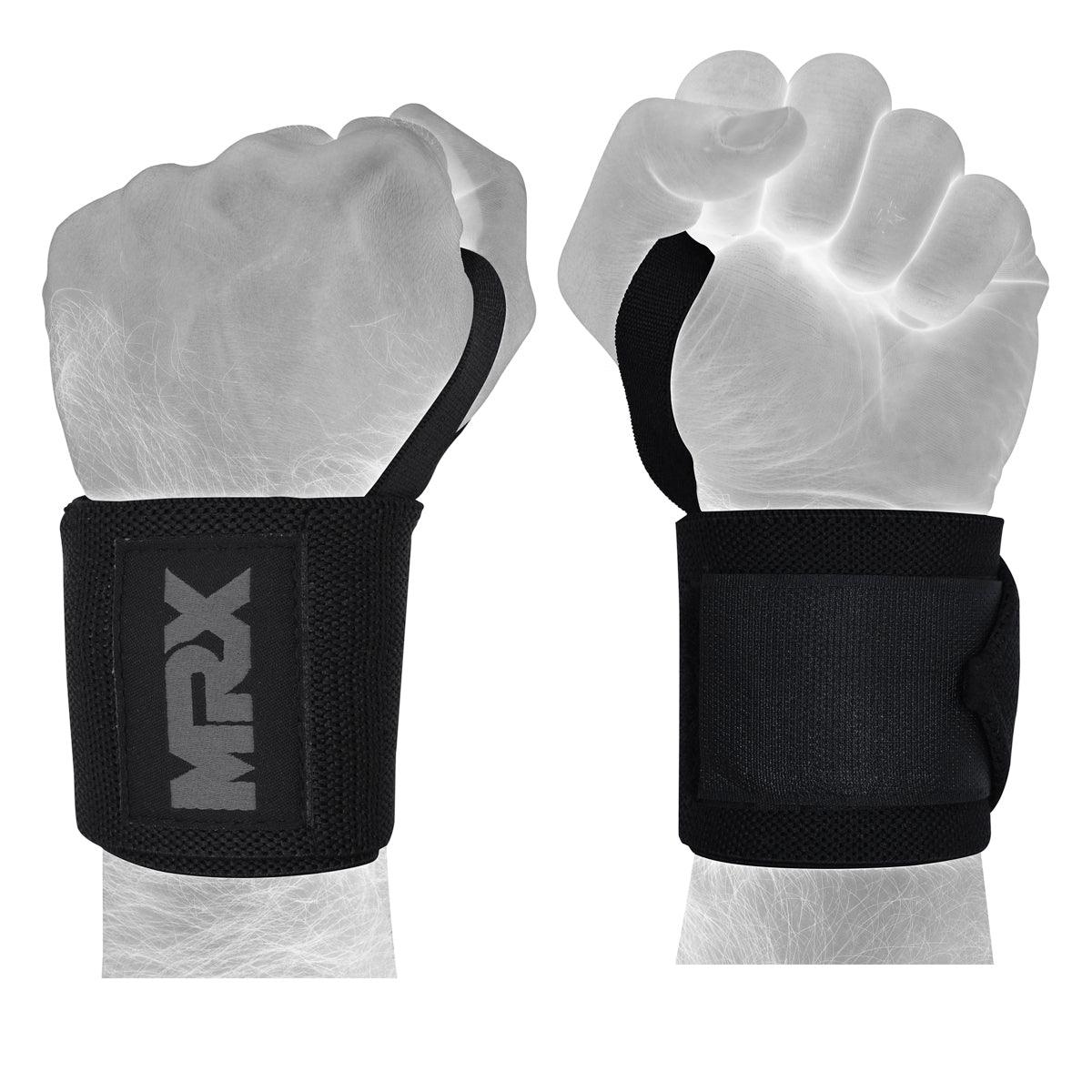 Mrx Weight Lifting Wrist Wraps Bodybuilding Gym Workout Training Unisex - MRX Products 
