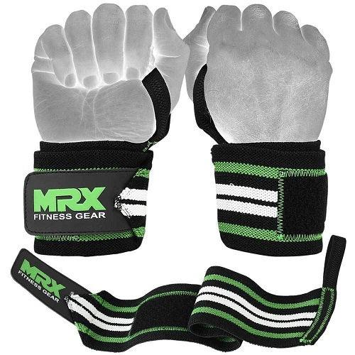 MRX Power Weightlifting Wrist Wraps Premium Quality Bodybuilding Gym Workout Straps - MRX Products 