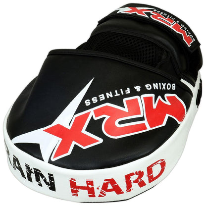 MRX Focus Pad Mitts Boxing Mma Kickboxing Punching Pads Adult Unisex - MRX Products 