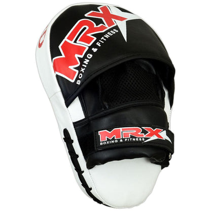 MRX Focus Pad Mitts Boxing Mma Kickboxing Punching Pads Adult Unisex