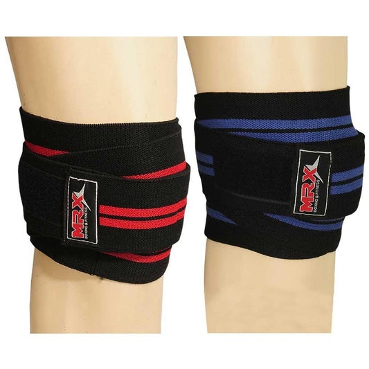 MRX Weight Lifting Knee Wraps Bodybuilding Gym Workout Lifting Wrap - MRX Products 